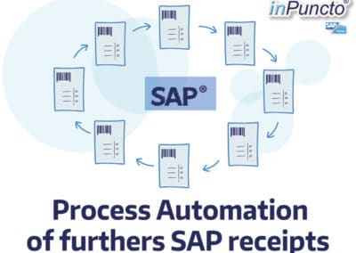 Automation of further SAP receipts