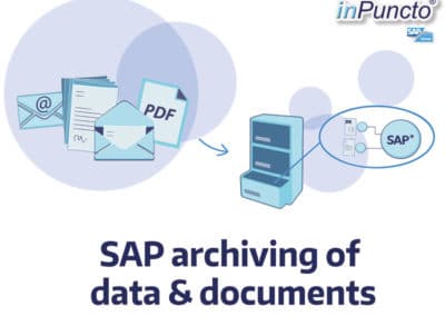SAP archiving of data and documents