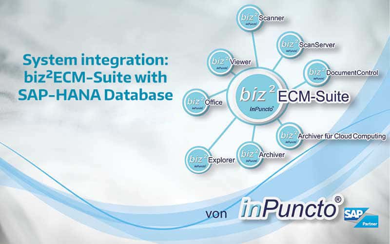 SAP-HANA: inPuncto add-ons now compatible with SAP-HANA database