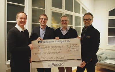 inPuncto spendet an das Unternehmernetzwerk tradition-ES