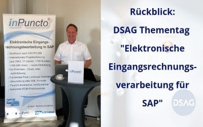 DSAG Thementag „Elektroni­sche Eingangs­rechnungs­verar­beitung für SAP“ war ein voller Erfolg!