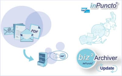 Update der inPuncto Archi­vierungs­soft­ware für SAP