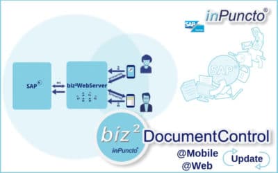 Mobile App und Web-Lösung für SAP zur Rech­nungs­freigabe von inPuncto mit neuem Update