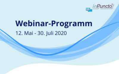 Live Webinare: Doku­menten­manage­ment in SAP mit inPuncto jetzt auch in Cloud-­Modell